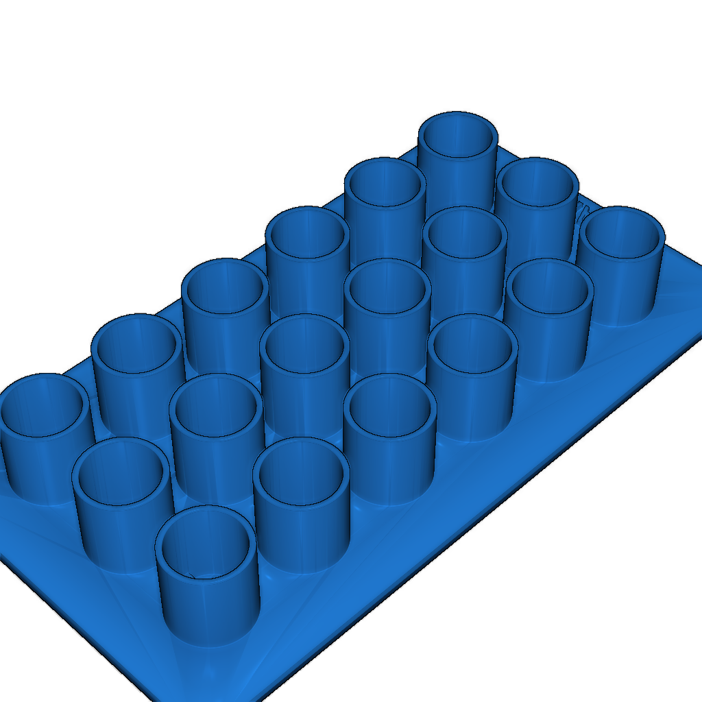 Криогенная подставка для пробирок Corning Cryovials