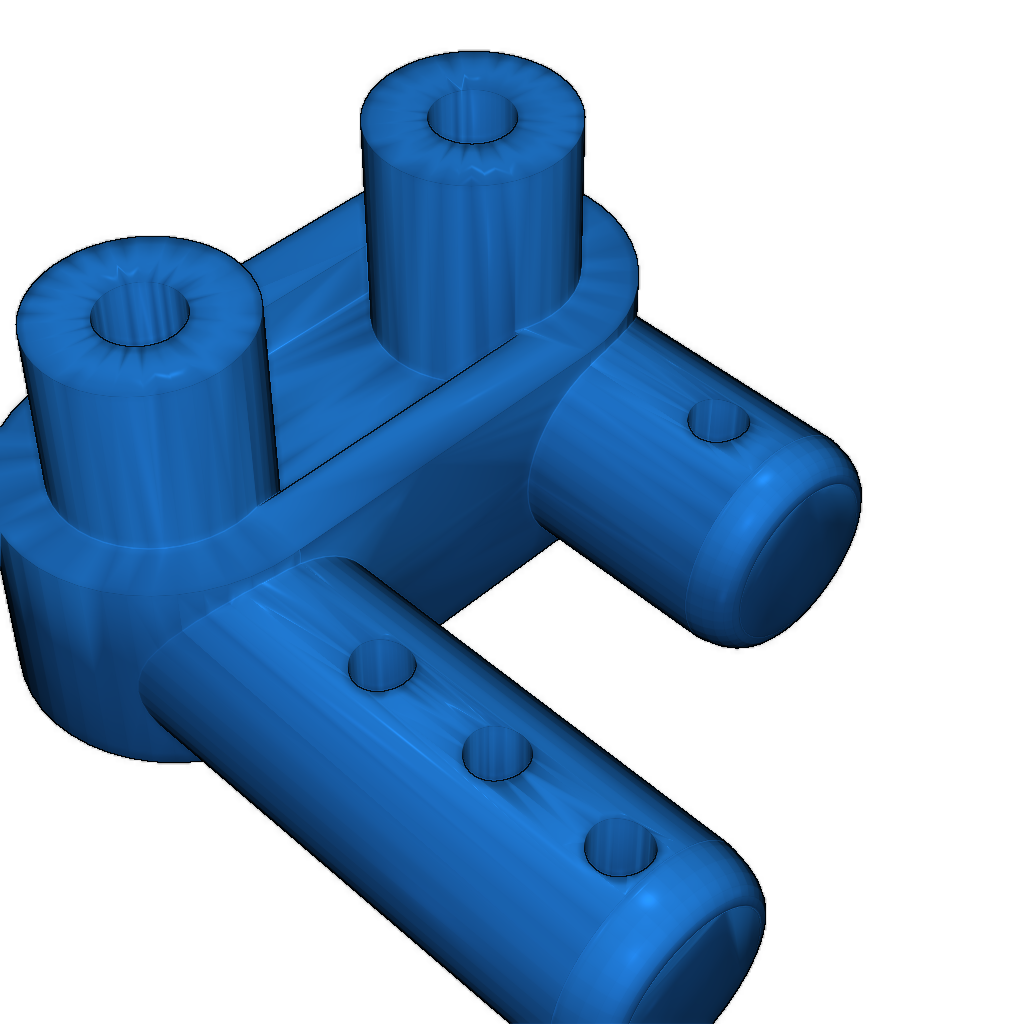 Запчасть для крепления кузова Tamiya TXT-1