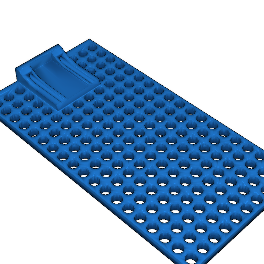 Вертикальная пластина с боковым кронштейном Tamiya