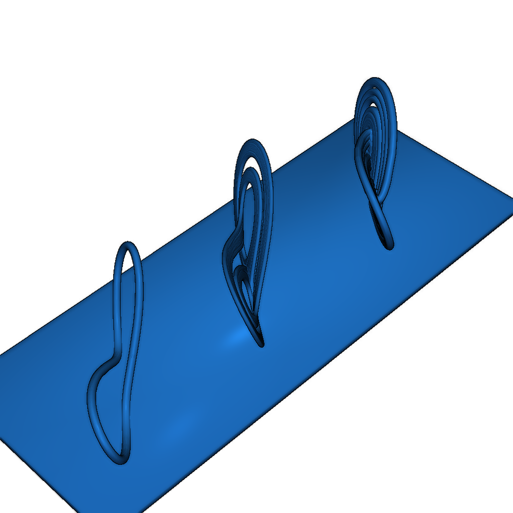 Хаотический аттрактор P6 MTH401