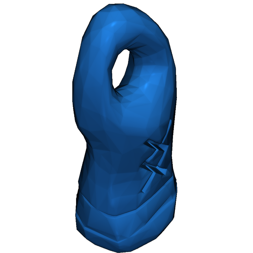 Модель надгробия Valheim с руной для настольной игры