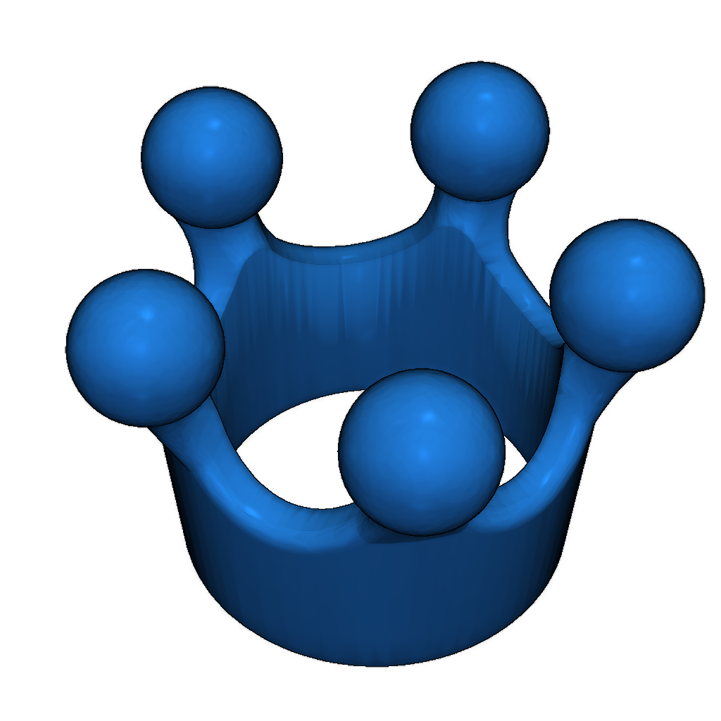 Маленькая корона для кошек