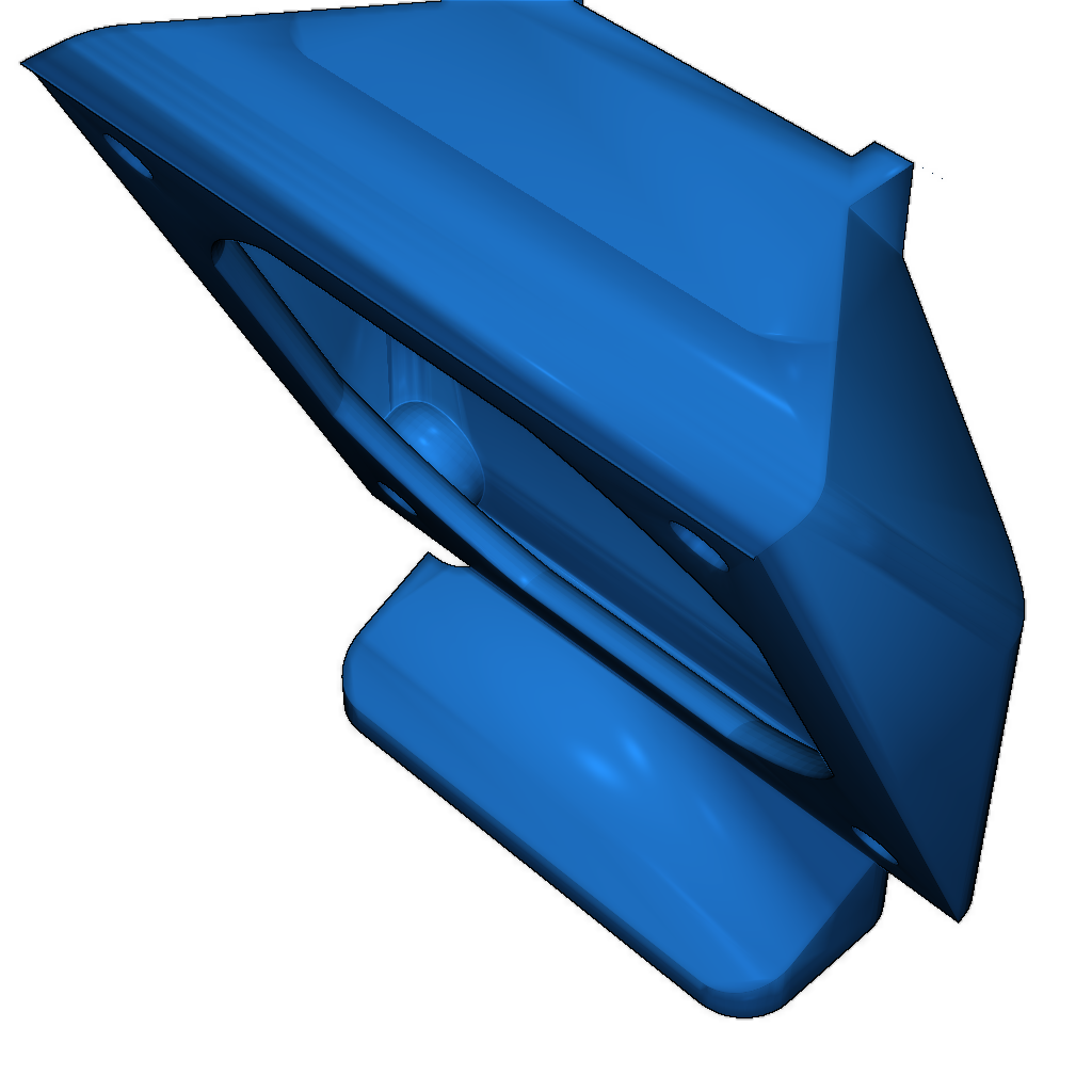 Крепление для вентилятора 40мм для Delta Kossel