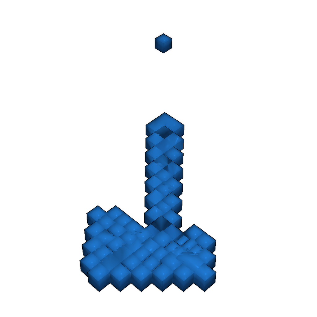 3D модель топора