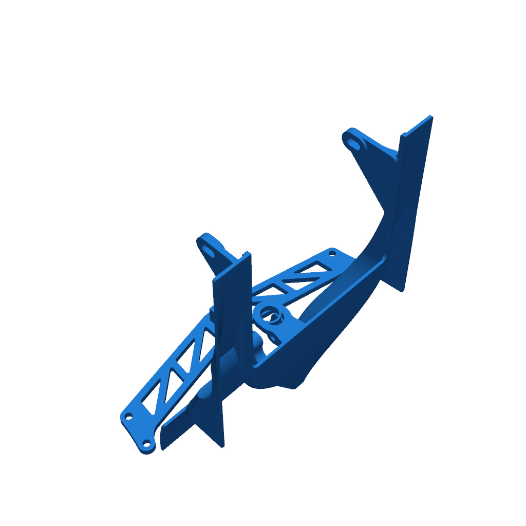 Аэродинамический диффузор для RC автомобиля