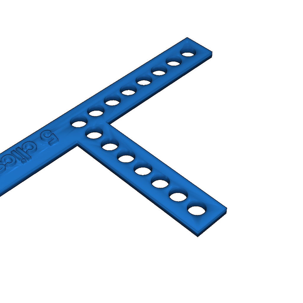 Габарит для настройки прицела на пистолете PCP 0.177