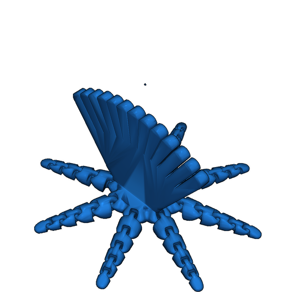 Артикулированный индейка-осминог