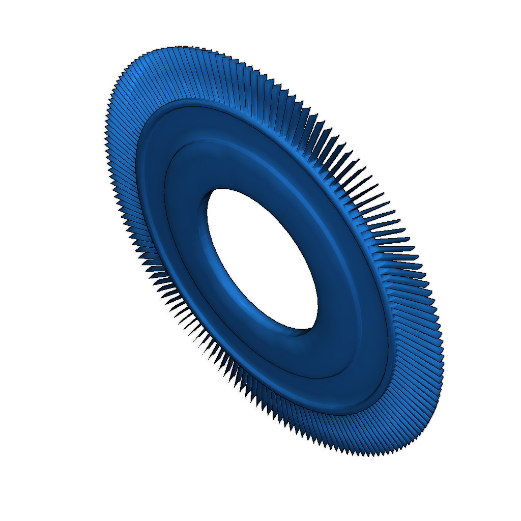 3D Модель Турбовентилятора CFM56-5A