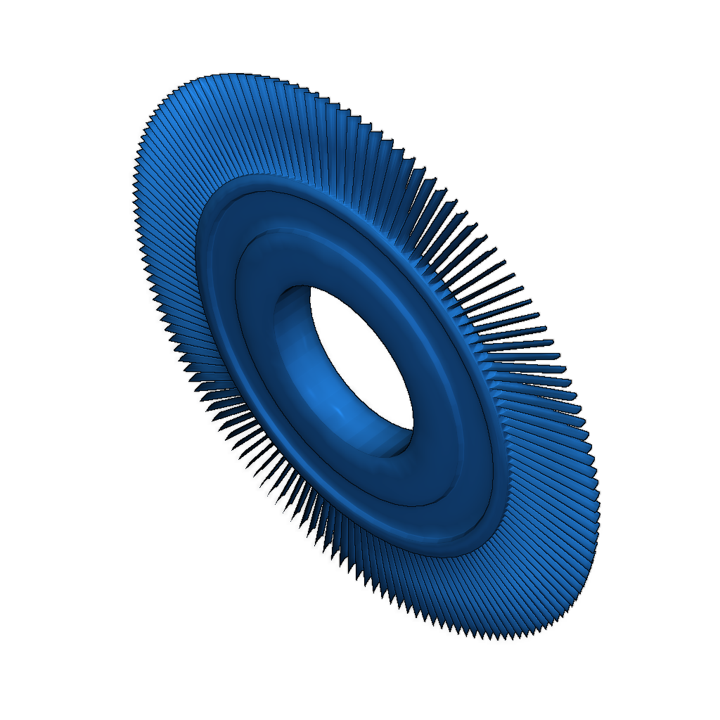 3D Модель Турбовентилятора CFM56-5A