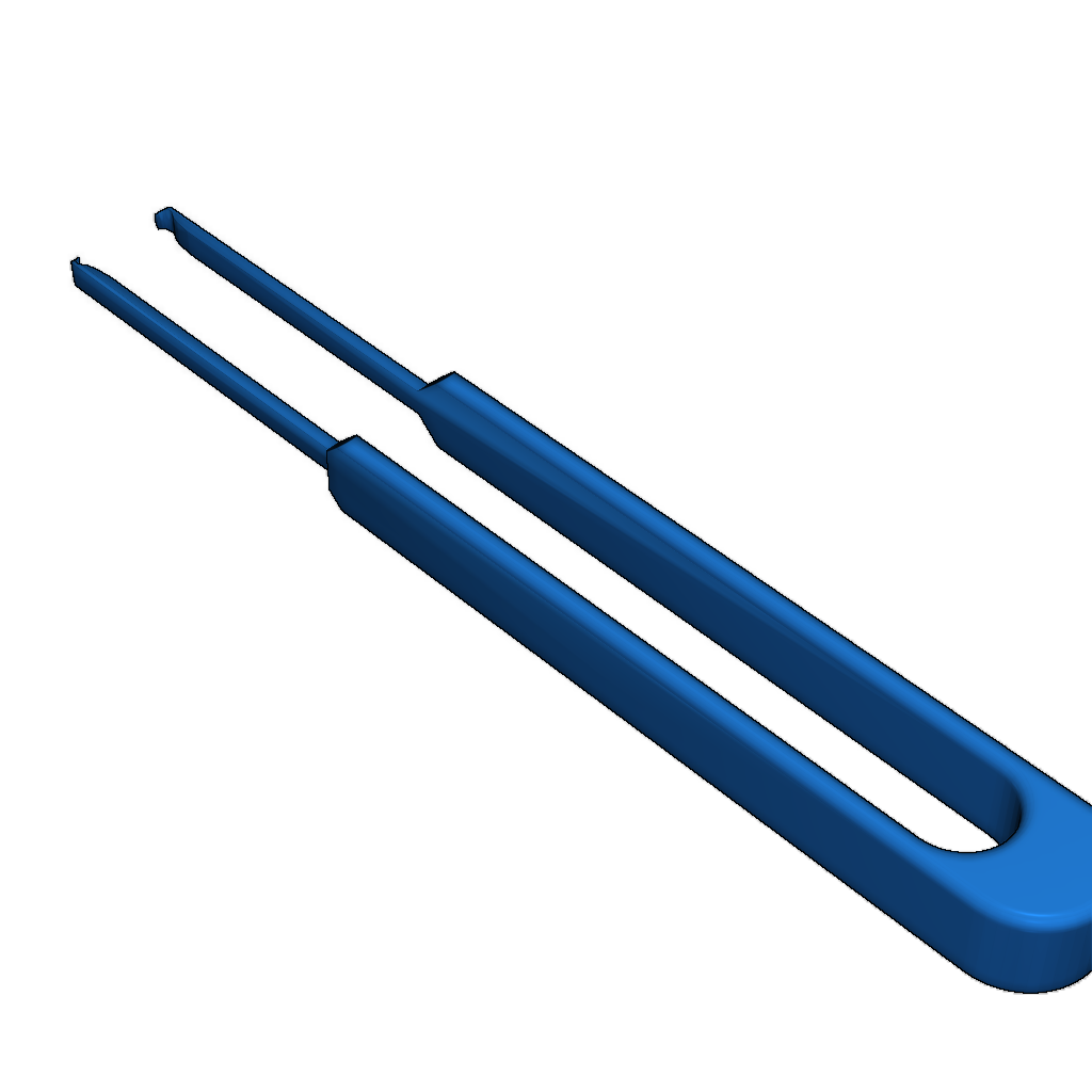 Пинцет для пиннинга (закругленный кончик)