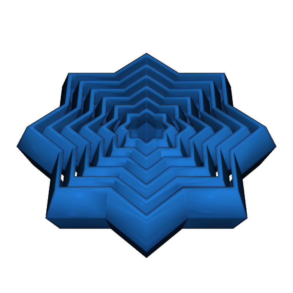 Fidget Star - Симметричная антистресс игрушка