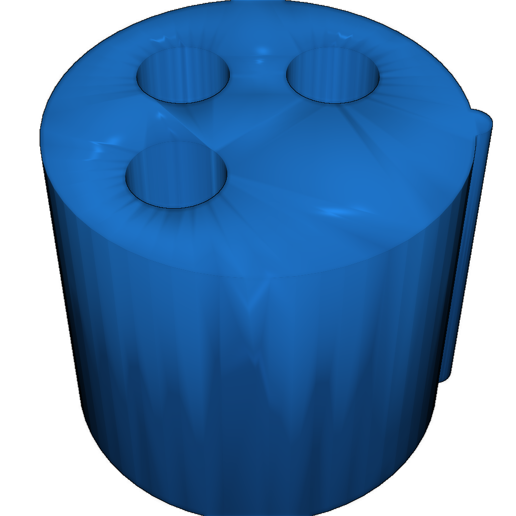 Заглушка для XLR разъема с магнитом