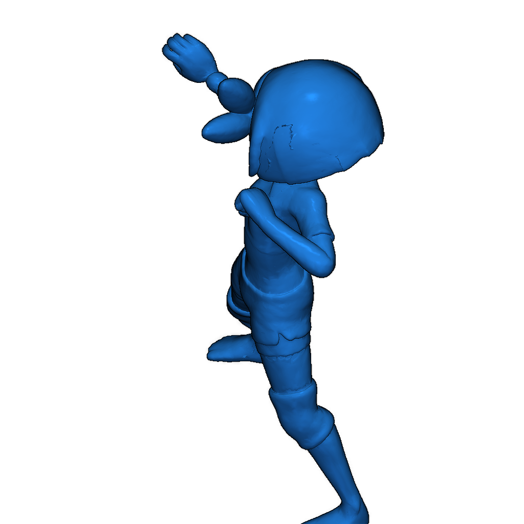 Миниатюра Лидера Зала Боя Беа из Покемонов