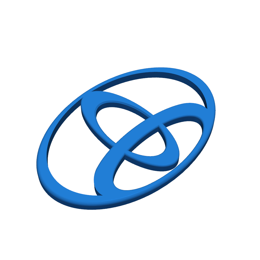 Удивительный логотип Toyota