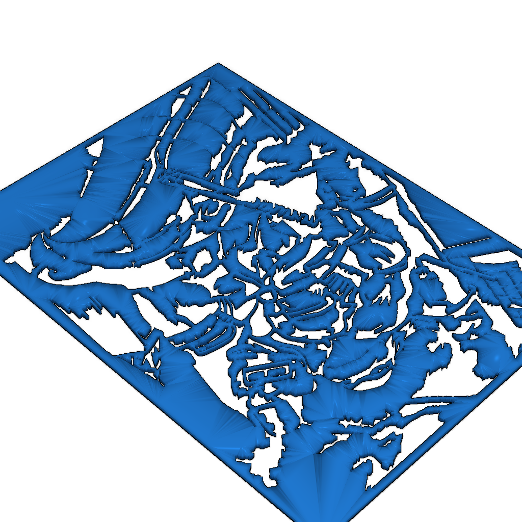 Трафарет Донателло из Черепашек-ниндзя