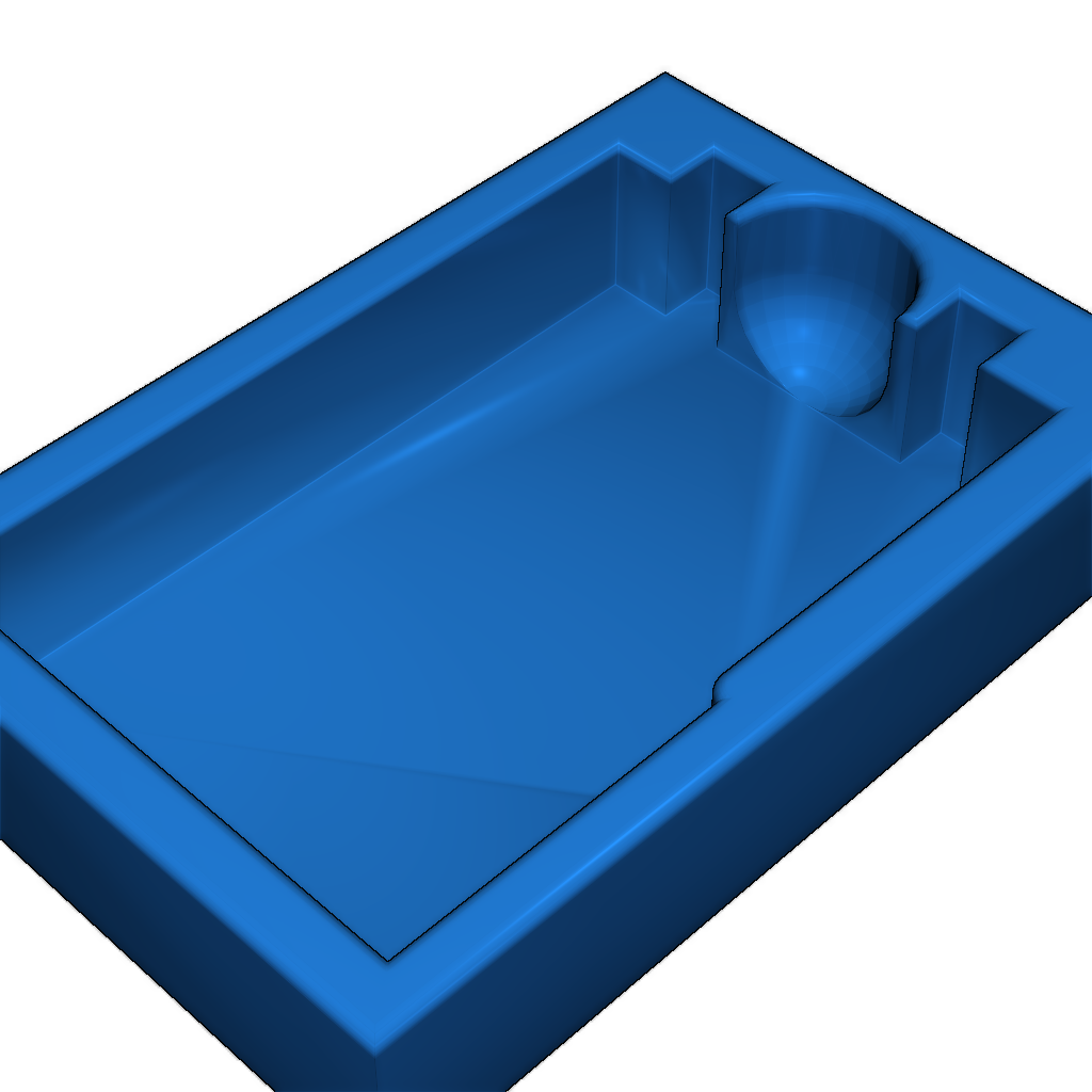 Вставка для оригинальной коробки NanoVNA-H 2.8"