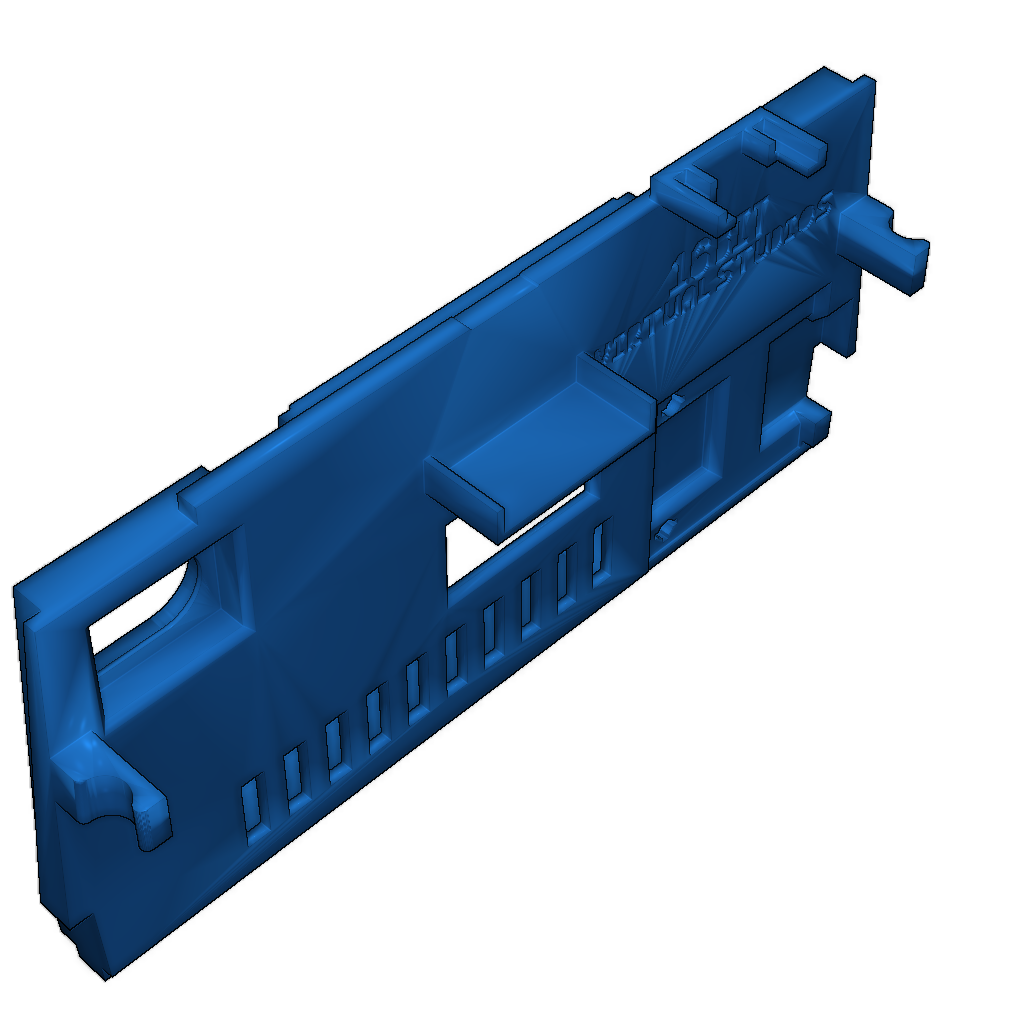 Задняя панель GameCube с расширителем Micro SD