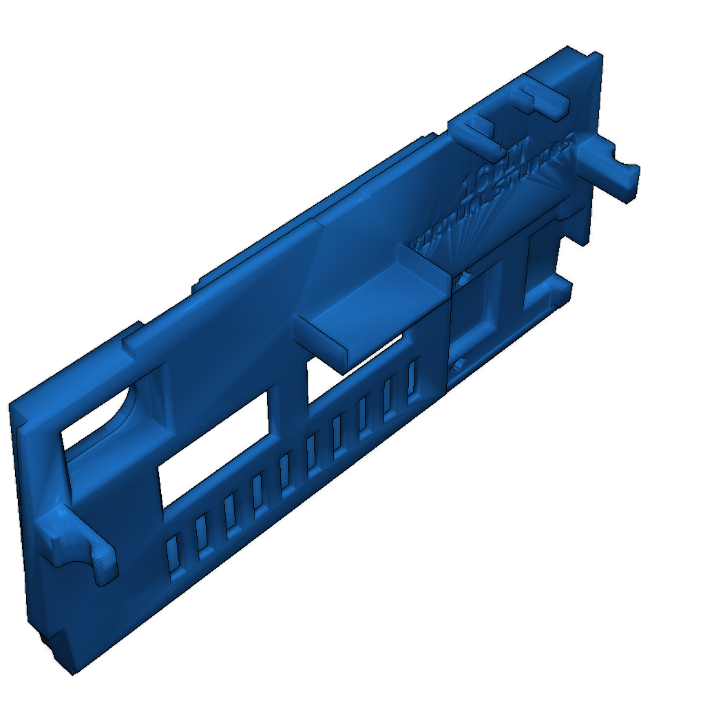 Задняя панель GameCube с расширителем Micro SD