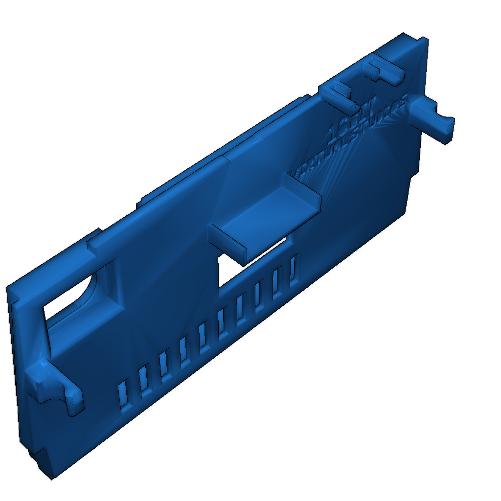 Задняя панель GameCube с расширителем Micro SD