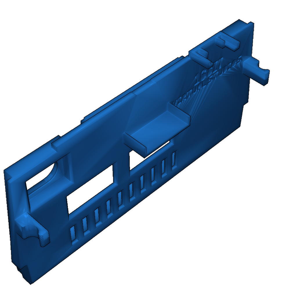 Задняя панель GameCube с расширителем Micro SD