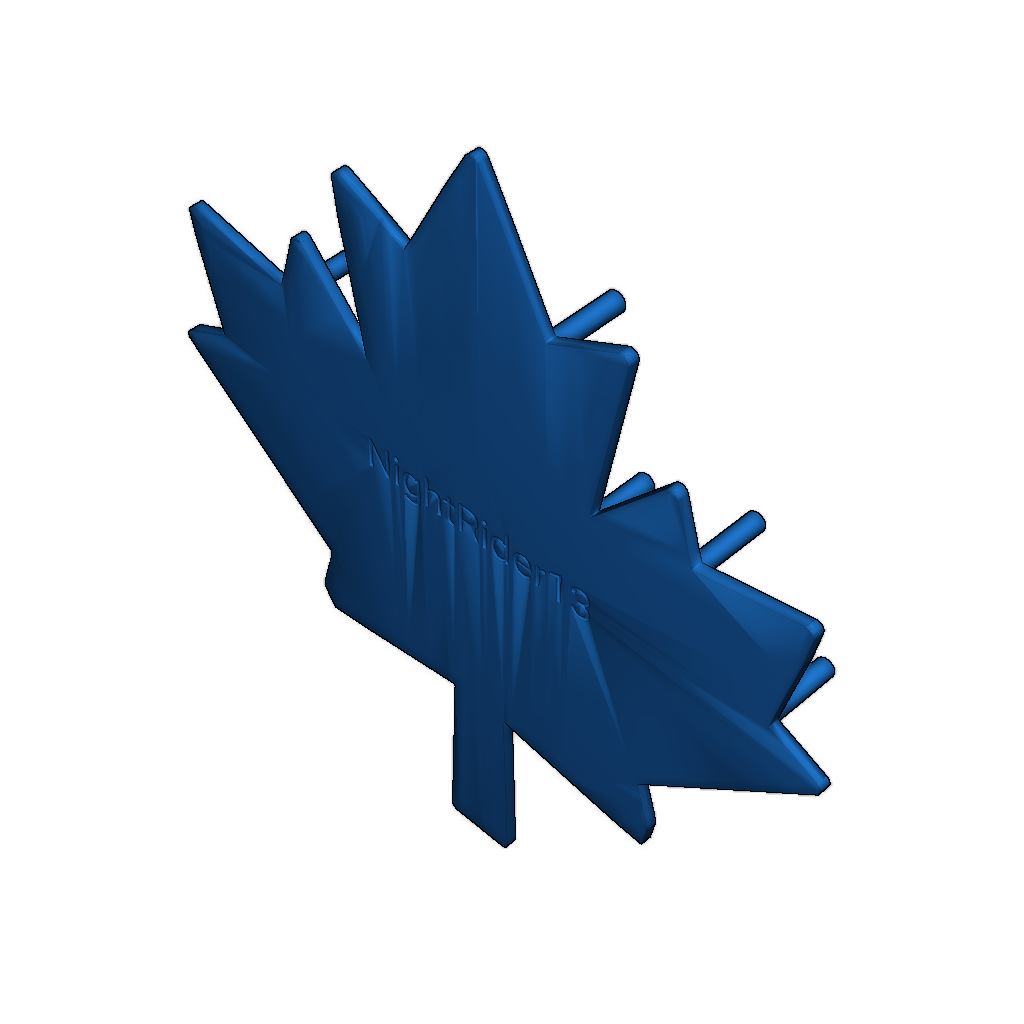 Набор подставок под чашки в форме листьев