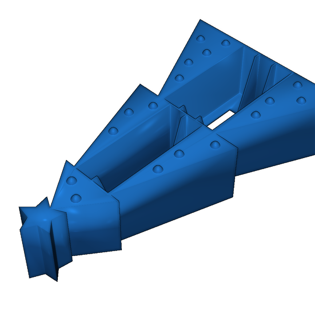 Подставка для кассет XMAS TAPE TREE