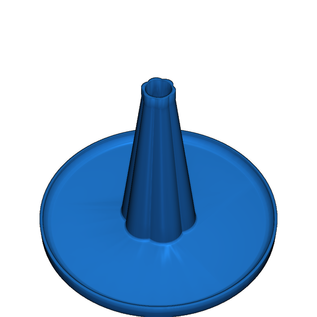 3D модель Тримач для сушки маски CPAP та куточкового з'єднувача - фото 8