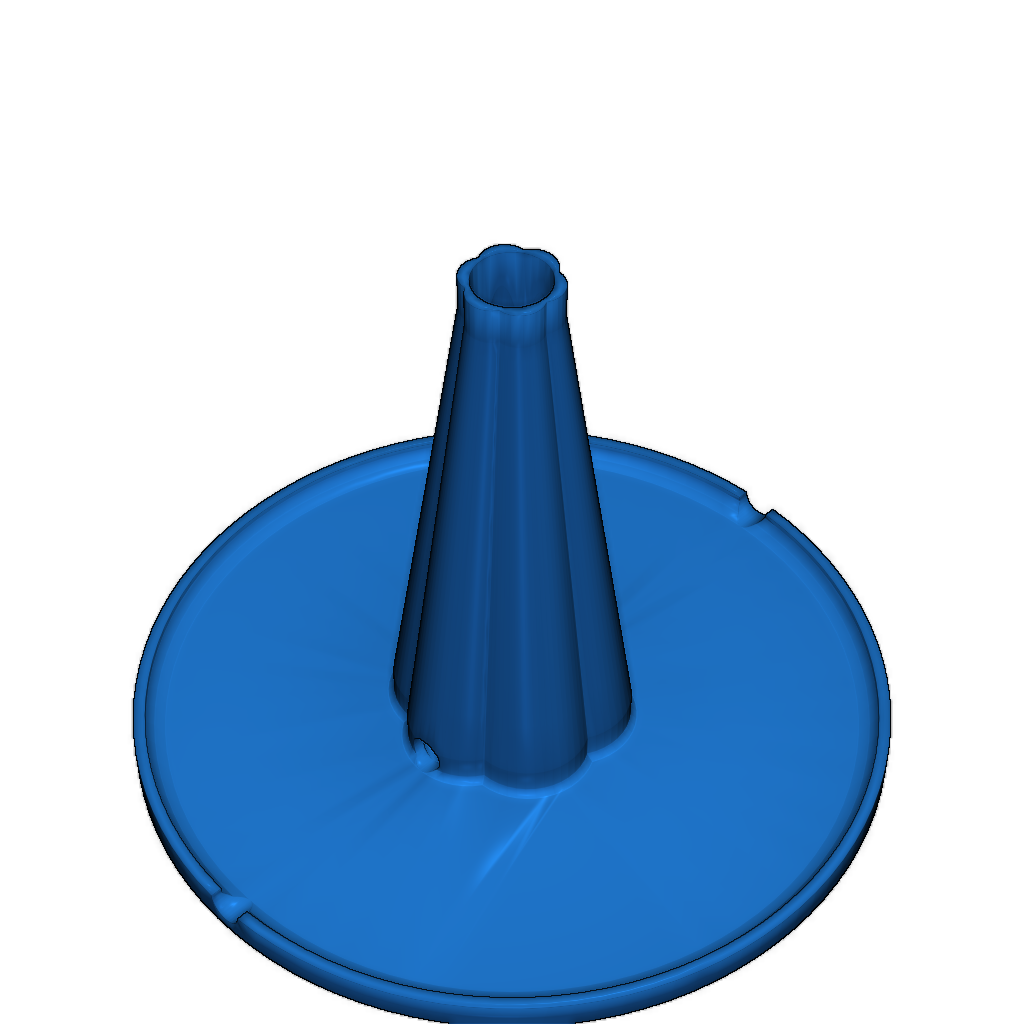 3D модель Тримач для сушки маски CPAP та куточкового з'єднувача - фото 7