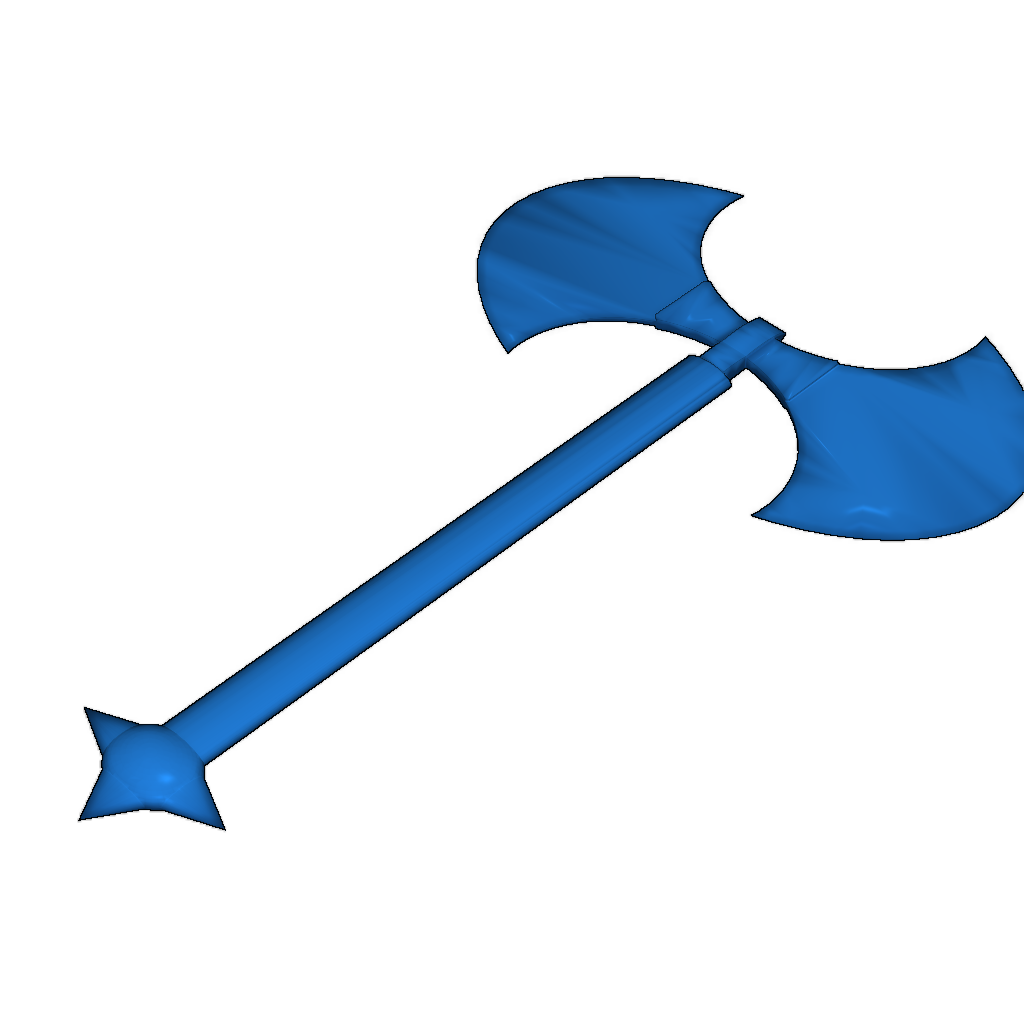 Модель маленького викингского топора