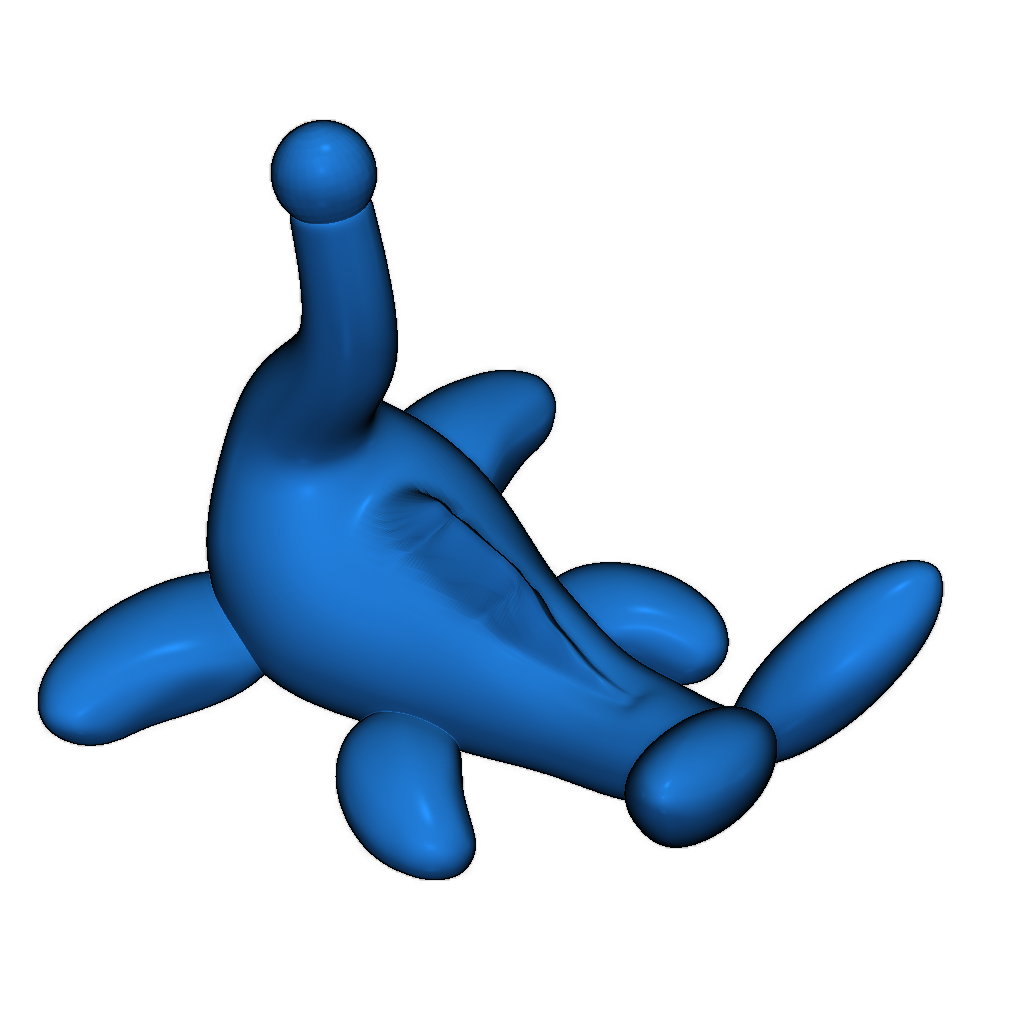 3D модель Лохнесского чудовища