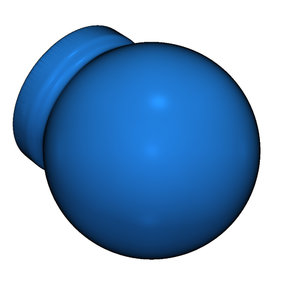 Модель светящейся сферы