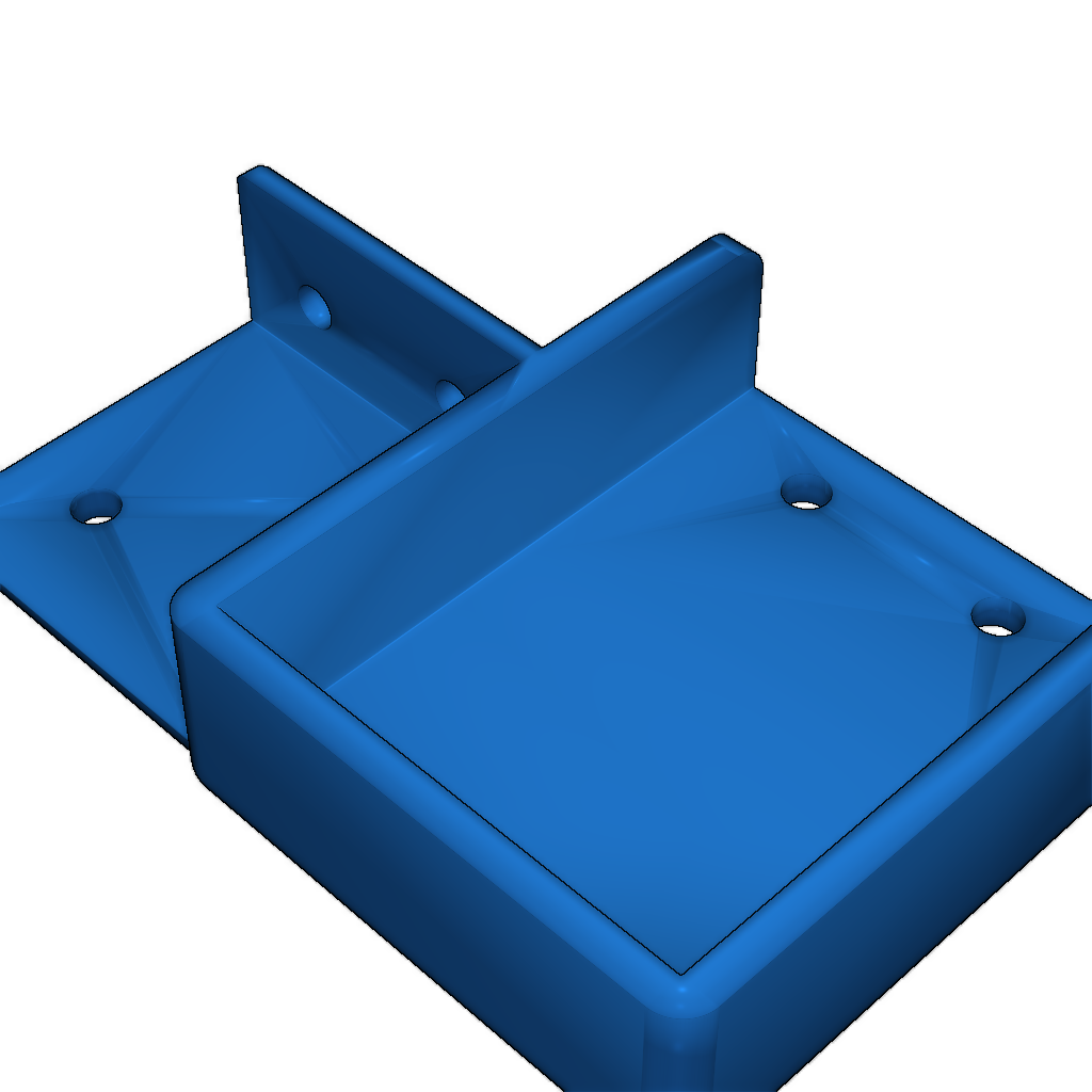 Крепления для блока питания для Ender 3 Pro Dual Z Upgrade