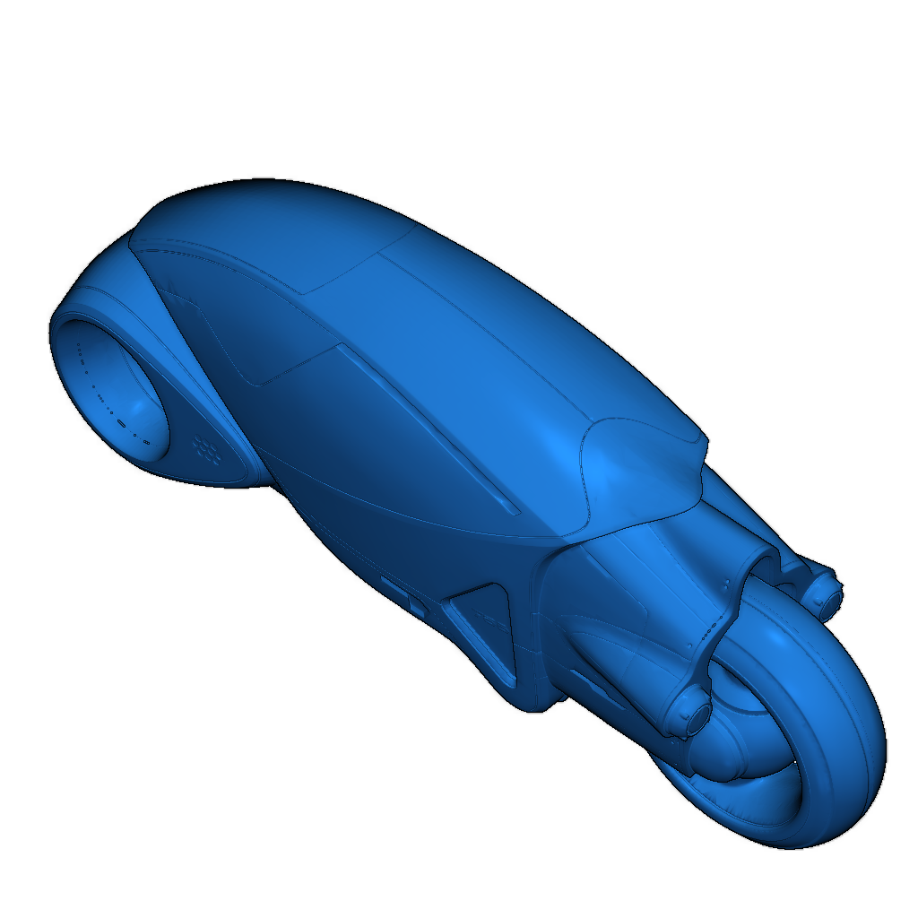 3D модель мотоцикла Флинна из Tron