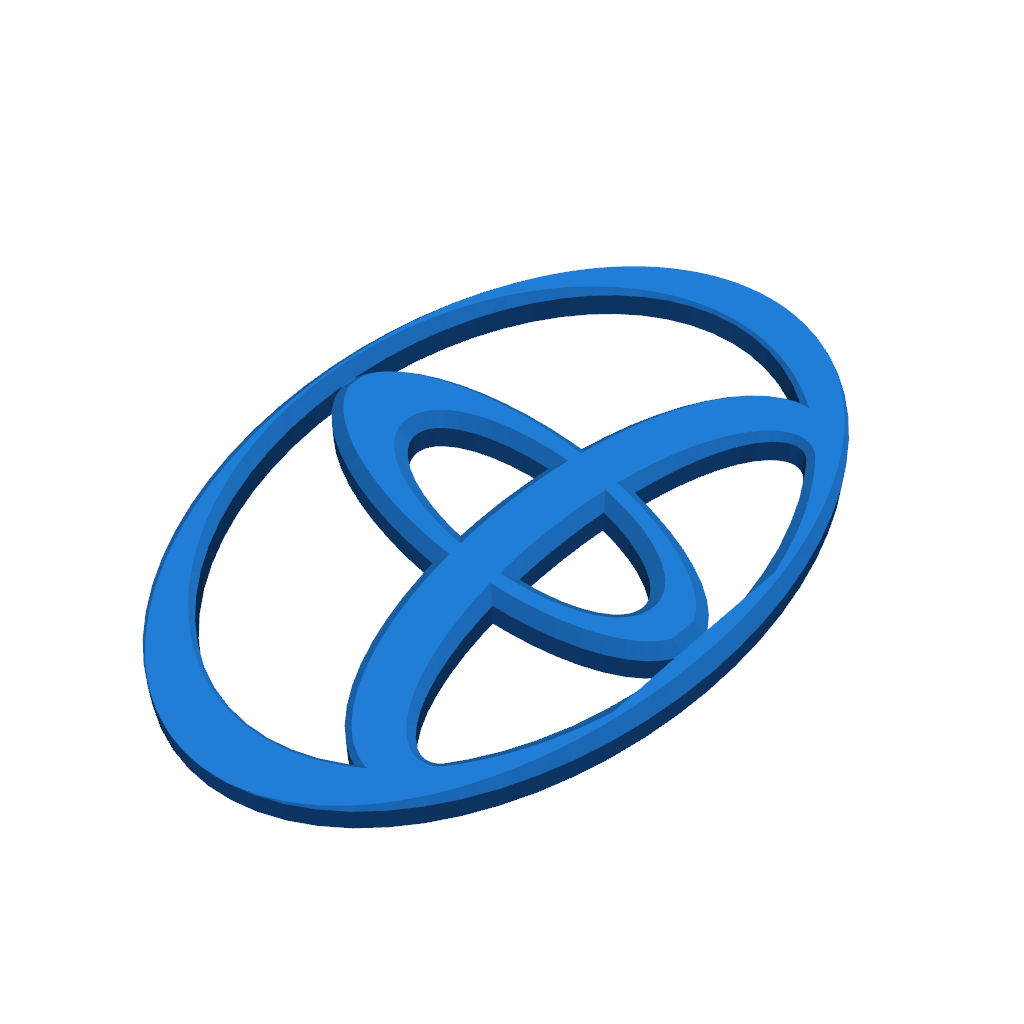 3D модель для Toyota Corolla 1995