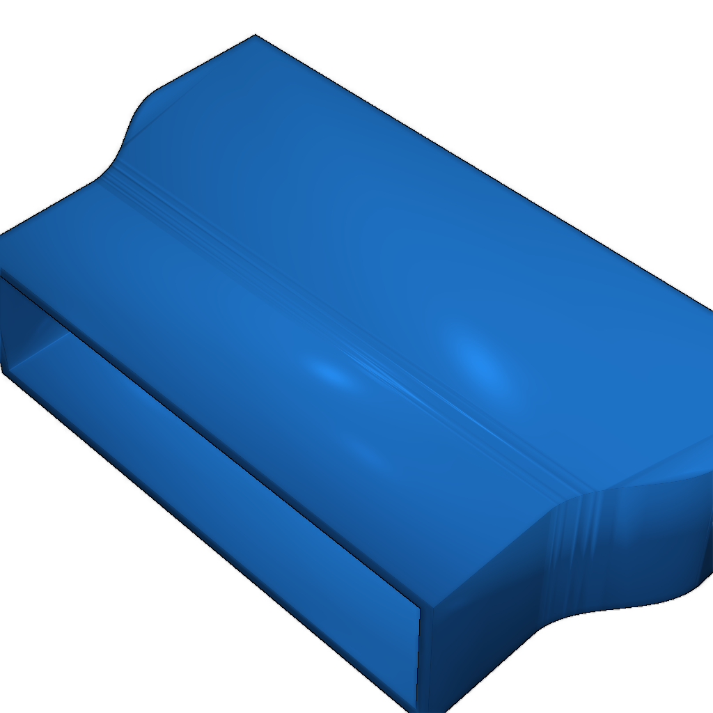 Адаптер прямоугольного воздуховода