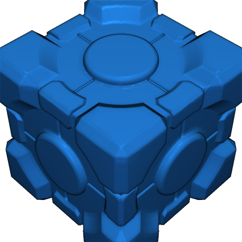 Коллекция многоцветных кубов для хранения Portal