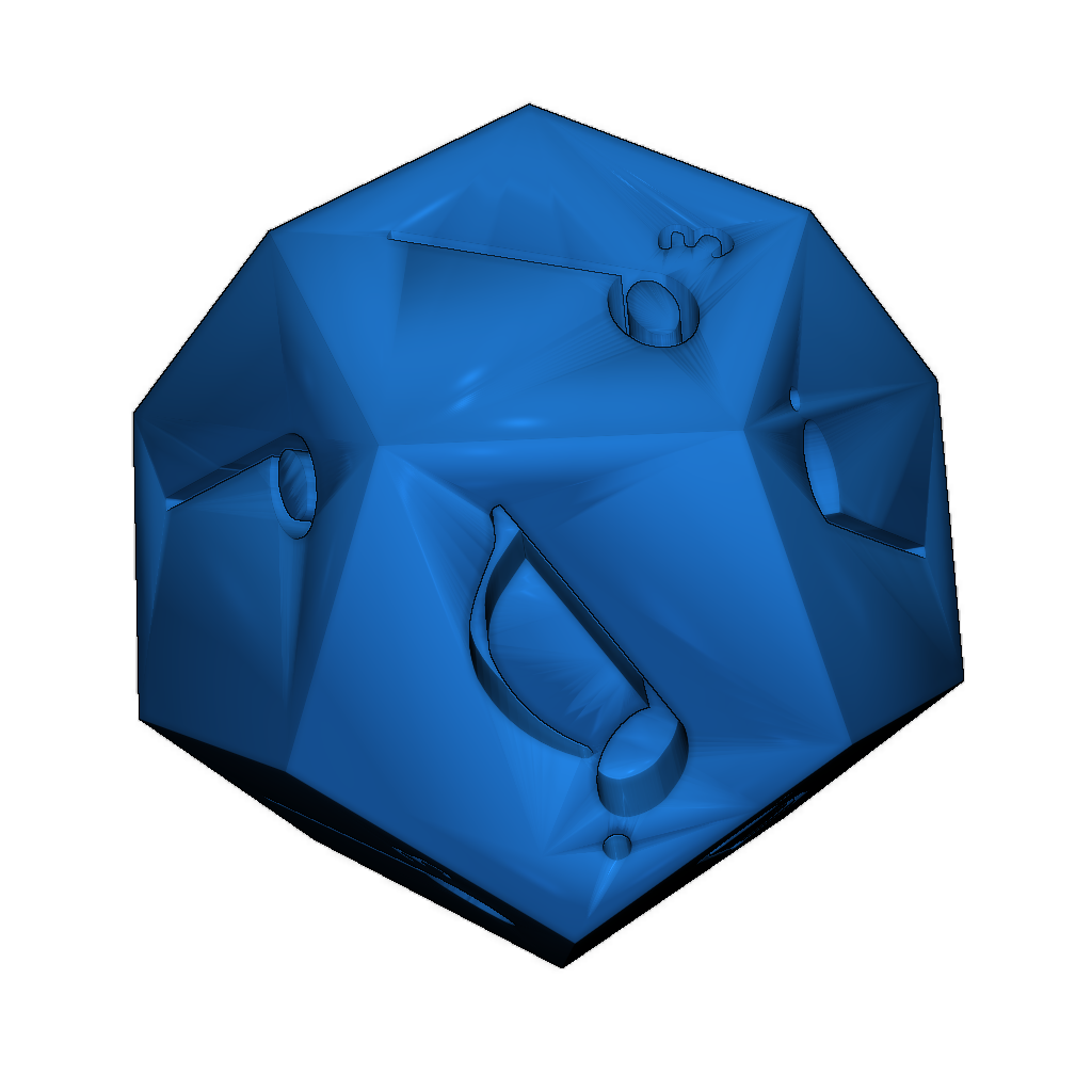 Додекаэдр для музыкальных ритмов