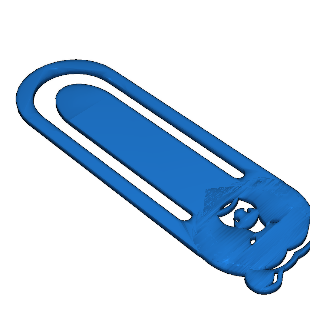 Закладка в виде сердитого медведя v2