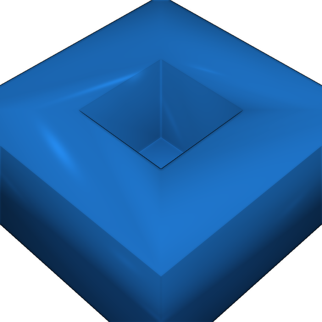 Лампа Rubix в стиле ар-деко