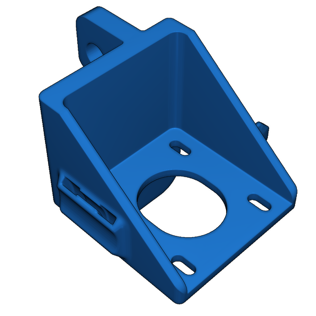 Кронштейн DD с горизонтальным креплением для кабель-канала