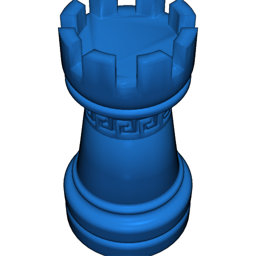 Шахматы с греческим узором