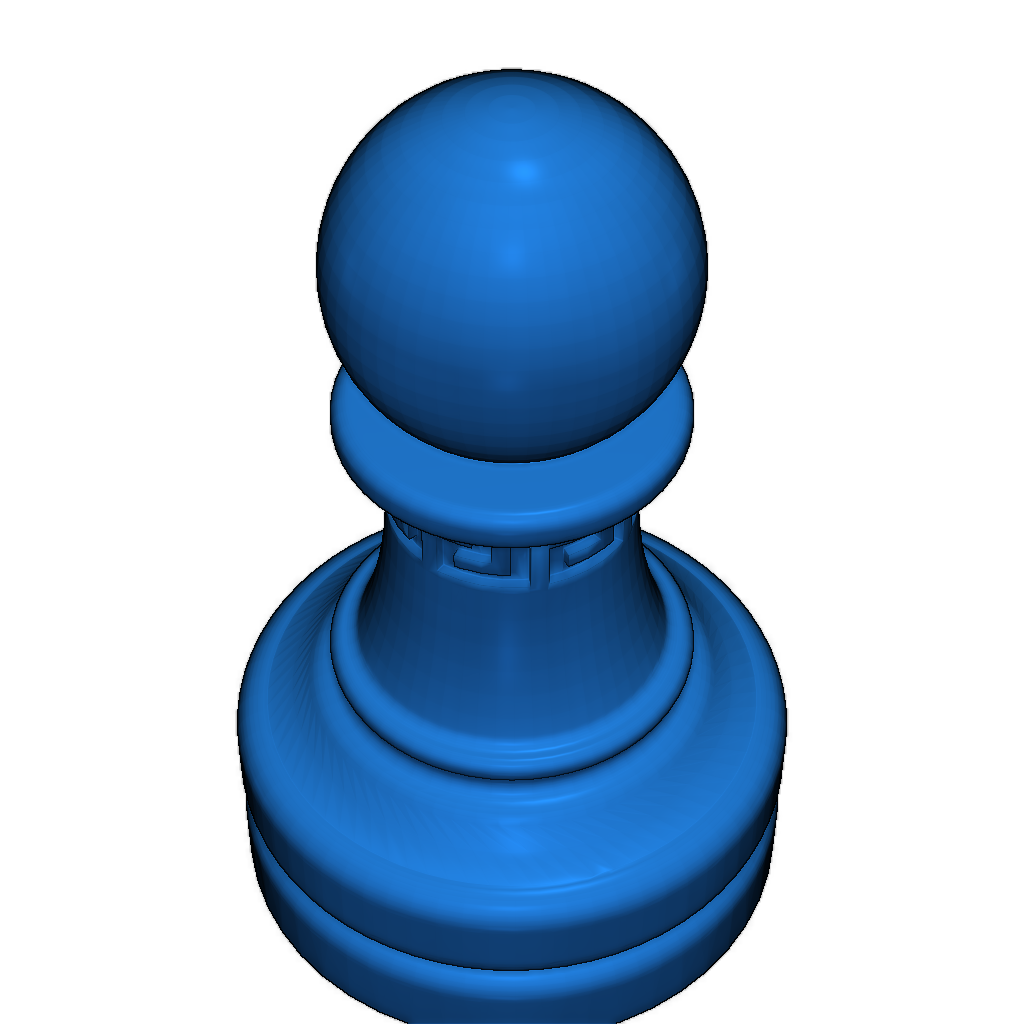 Шахматы с греческим узором