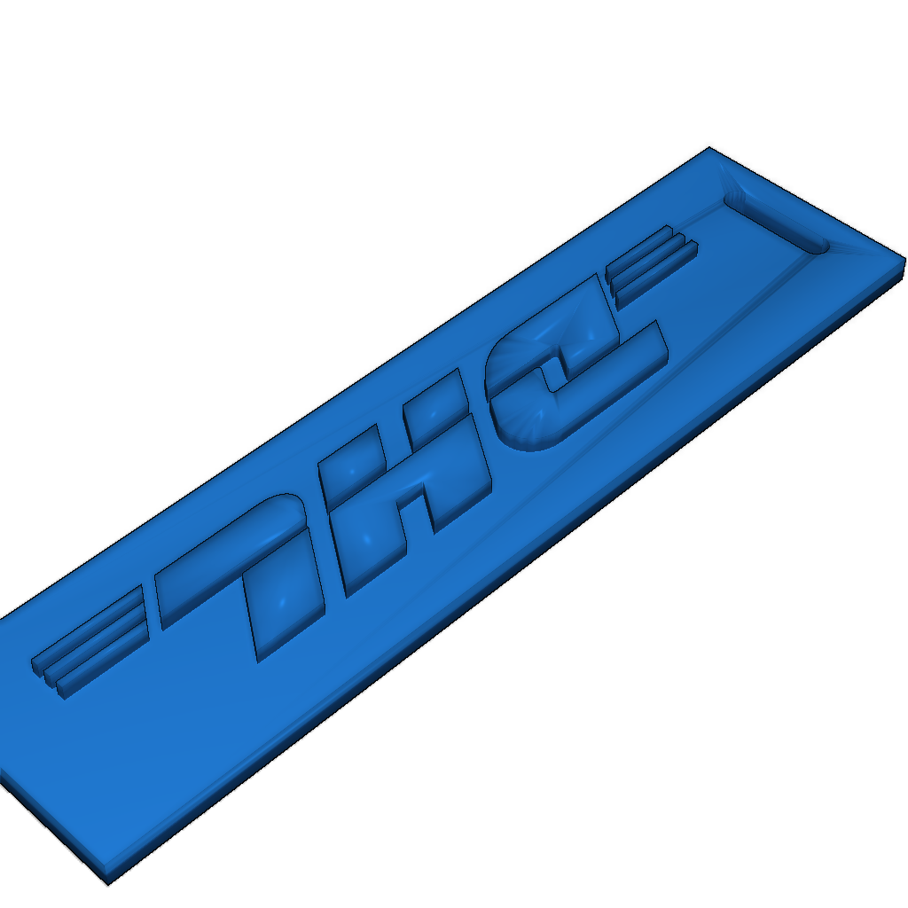 Брелок с логотипом DHL