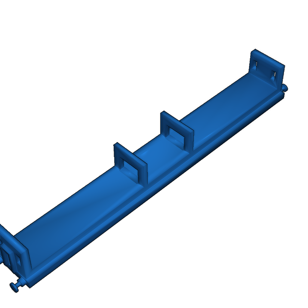 Статический вагон TT120 для железной дороги