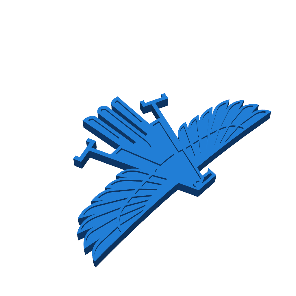 Брелок/эмблема Toyota MR2 (MK1 Eagle)