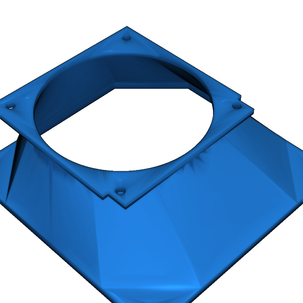 Адаптер для вентилятора 120x120 для усилителей Crown