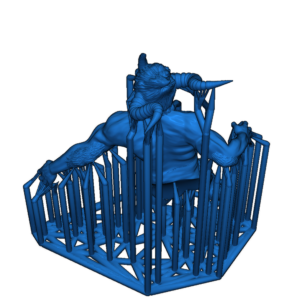 Миниатюра Adhukait для настольных RPG