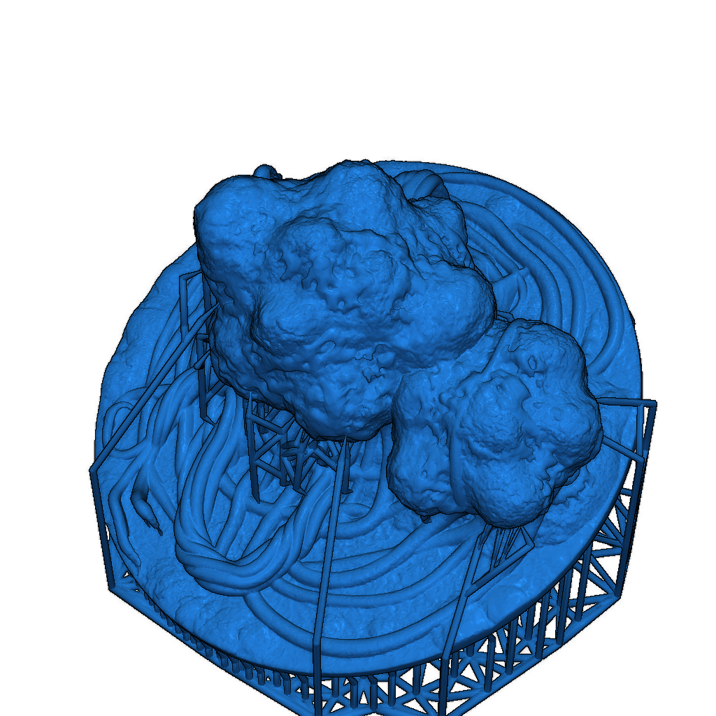 Миниатюра Drakauthix для настольных RPG