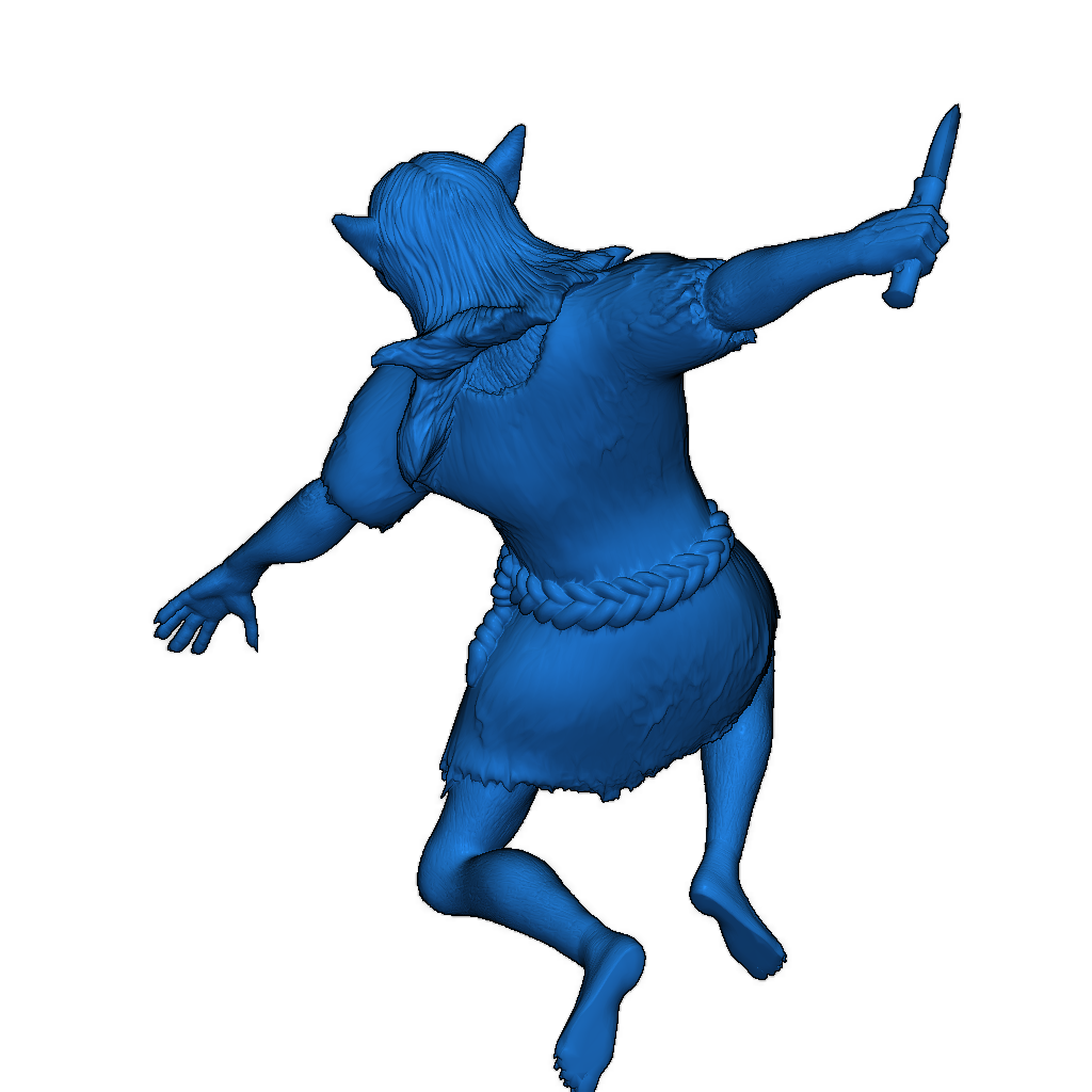 Миниатюра Morlock Scavenger для ролевых игр