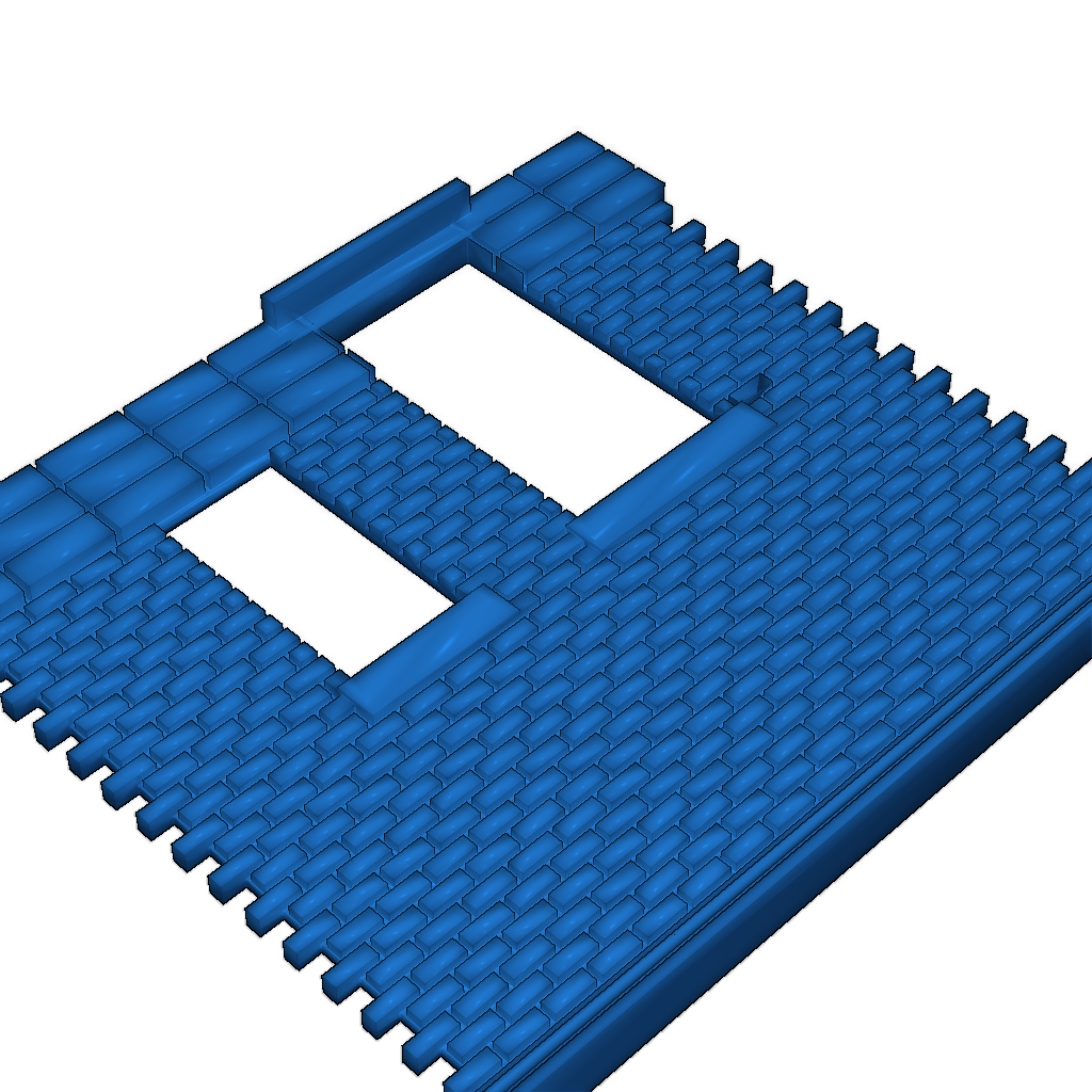 Кирпичные и каменные здания 1:87 HO